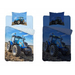 Detské svietiace obliečky Traktor - modrý 140x200 cm Detské svietiace obliečky Traktor - modrý 140x200 cm
