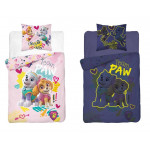 Detské svietiace obliečky Tlapková Patrola - ružová 140x200 cm Detské svietiace obliečky Tlapková Patrola - ružová 140x200 cm
