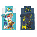 Detské svietiace obliečky Tlapková Patrola Team 140x200 cm