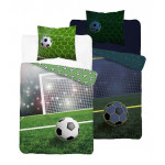 Detské svietiaci obliečky Futbal 140x200 cm