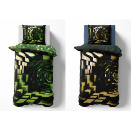 Detské svietiace obliečky Minecraft 3D 140x200 cm