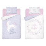 Detské bambusové obliečky Magický jednorožec 135x100cm Detské bambusové obliečky Magický jednorožec 135x100cm