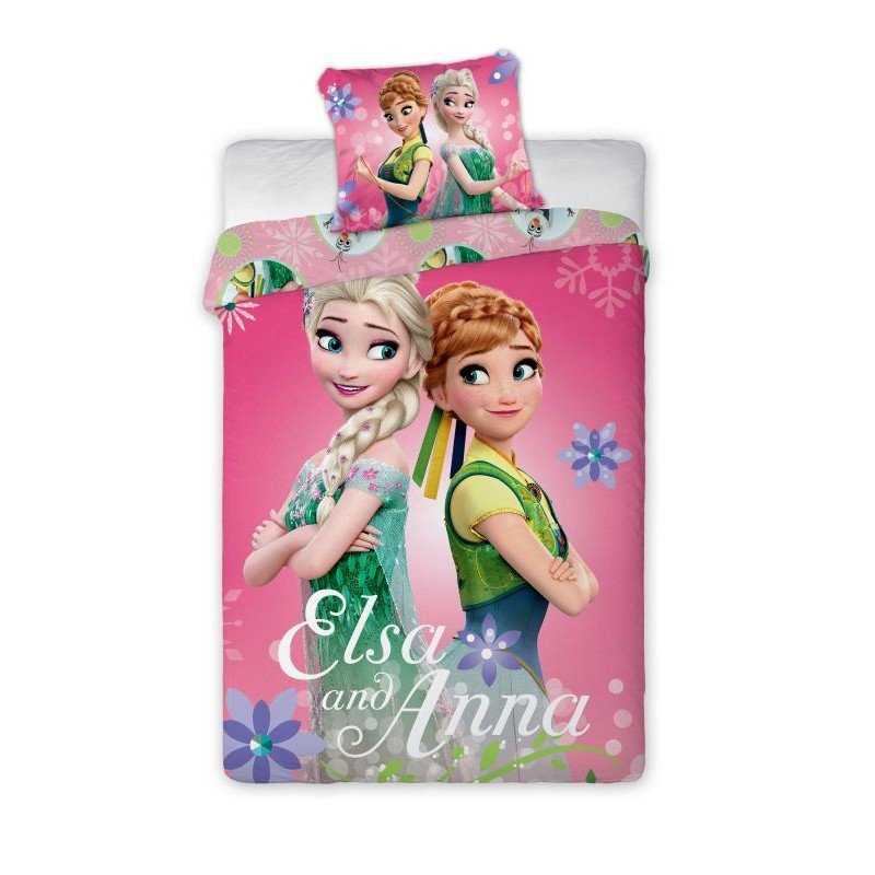 Detské obliečky Anna a Elsa 140x200 cm