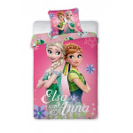 Detské obliečky Anna a Elsa 140x200 cm Detské obliečky Anna a Elsa 140x200 cm