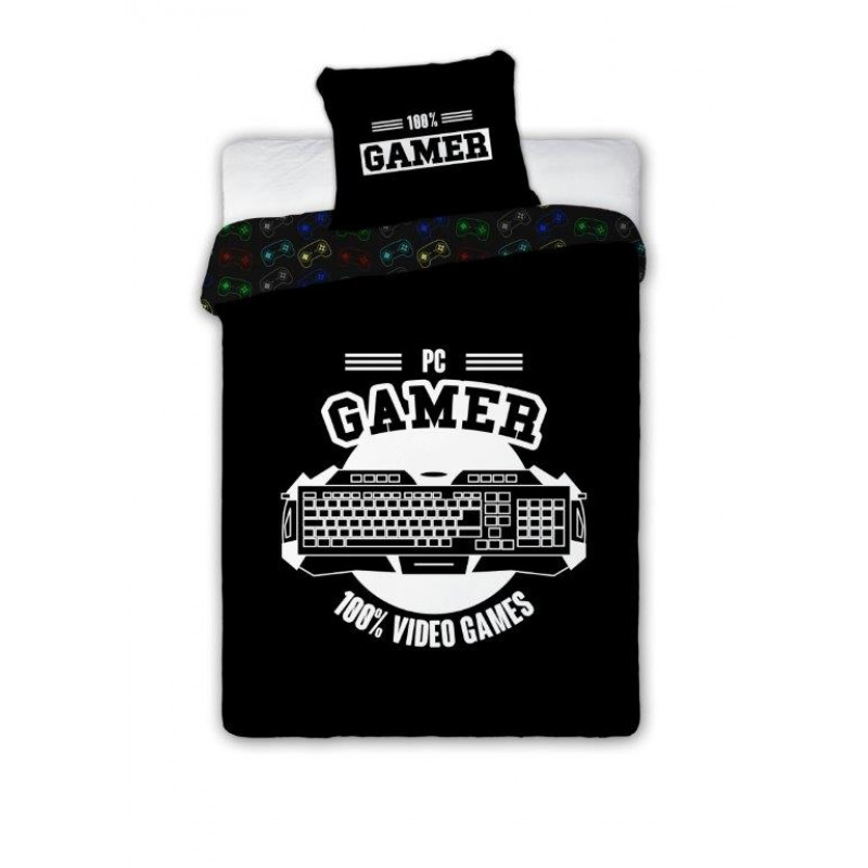 Detské obliečky PC Gamer 140x200 cm