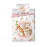 Detské obliečky Zajačik s mrkvičkou 135x100 cm