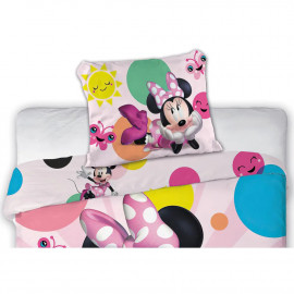 Detské obliečky Myška Minnie s motýlikmi 140x200 cm Detské obliečky Myška Minnie s motýlikmi 140x200 cm