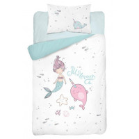 Detské obliečky Morská panna 135x100 cm