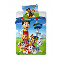 Detské obliečky Tlapková Patrola - modrá 135x100 cm
