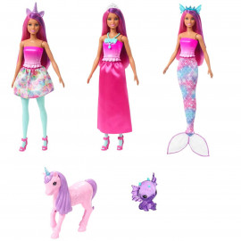 Bábika Barbie Dream rozprávkové oblečky 30cm