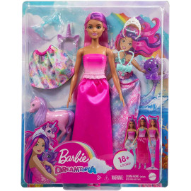 Bábika Barbie Dream rozprávkové oblečky 30cm