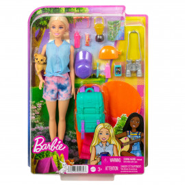 Bábika Barbie Malibu camping 29cm
