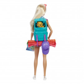 Bábika Barbie Malibu camping 29cm