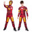 Detský kostým Svalnatý Iron man s maskou 98-110 S