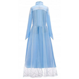 Detský kostým ELSA s vrkôčikom 98-104 S
