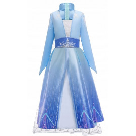 Detský kostým ELSA s vrkôčikom 98-104 S Detský kostým ELSA s vrkôčikom 98-104 S