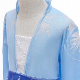 Detský kostým ELSA s vrkôčikom 98-104 S Detský kostým ELSA s vrkôčikom 98-104 S