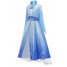 Detský kostým ELSA s vrkôčikom 98-104 S Detský kostým ELSA s vrkôčikom 98-104 S