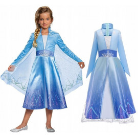 Detský kostým ELSA s vrkôčikom 98-104 S Detský kostým ELSA s vrkôčikom 98-104 S