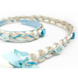 Detský kostým ELSA s vrkôčikom 98-104 S Detský kostým ELSA s vrkôčikom 98-104 S