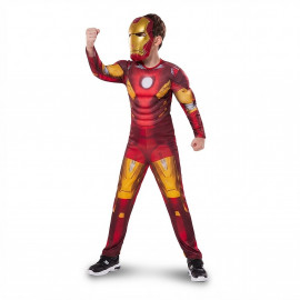 Detský kostým Svalnatý Iron man s maskou 98-110 S