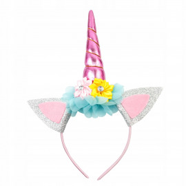 Detský kostým Duhový jednorožec s krídlami