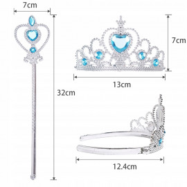 Súprava Pelerína Elsa Frozen so sadou doplnkov