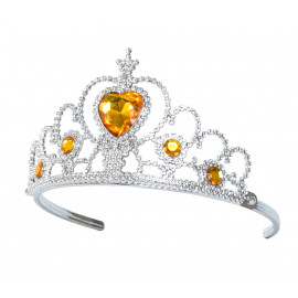 Súprava Žltá pelerína so šperkami a rukavicami 10ks