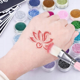 Sada tetovania Glitter 24ks