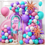 Veľká sada balónikov na girlande Beauty Pink 70ks