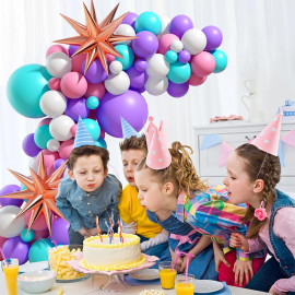 Veľká sada balónikov na girlande Beauty Pink 70ks