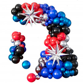 Veľká sada balónikov na girlande Spider collection 70ks Veľká sada balónikov na girlande Spider collection 70ks
