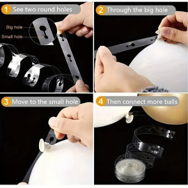 Veľká sada balónikov na girlande Spider collection 70ks Veľká sada balónikov na girlande Spider collection 70ks