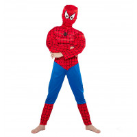Detský kostým Svalnatý Spiderman 122-134 L