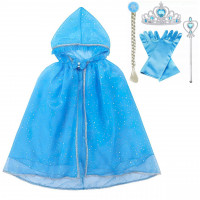 Súprava Pelerína Elsa Frozen so sadou doplnkov