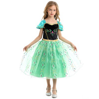Detský kostým ANNA Frozen Premium 110-116 M