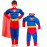 Detský kostým Svalnatý Superman 110-122 M