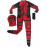 Detský kostým Deadpool s maskou 134-146 XL