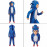 Detský kostým Sonic The Hedgehog s maskou 98-110 S