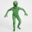 Detský kostým Minecraft Creeper Premium s maskou 122-134 L