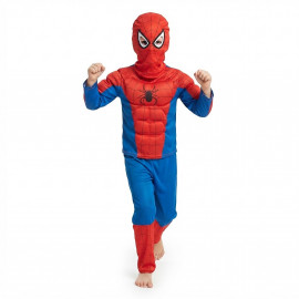 Detský kostým Spiderman so svalmi 110-122 M