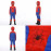 Detský kostým Spiderman s vystrelovákom 110-122 M