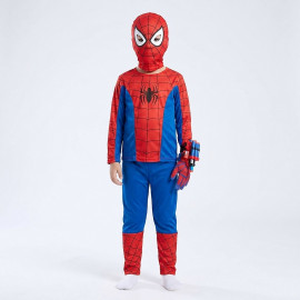 Detský kostým Spiderman s vystrelovákom 98-110 S