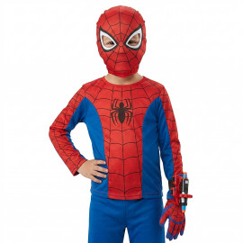 Detský kostým Spiderman s vystrelovákom 98-110 S