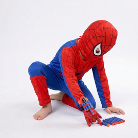 Detský kostým Spiderman s vystrelovákom 98-110 S