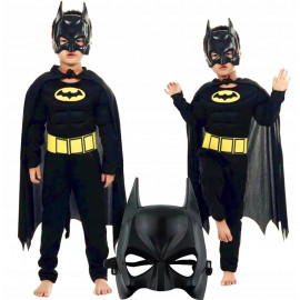 Detský kostým Svalnatý Batman s maskou 116-122 M