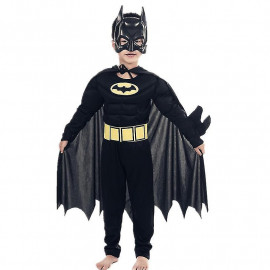 Detský kostým Svalnatý Batman s maskou 122-128 L