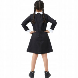 Detský kostým Wednesday classic s parochňou 116-122 M