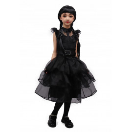 Detský kostým Wednesday s parochňou 98-110 S