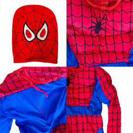 Detský kostým Svalnatý Spiderman 98-110 S